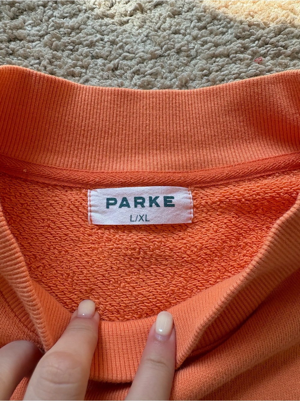 Parke creamsicle summerland 2025 mockneck + shorts - Picture 2 of 5